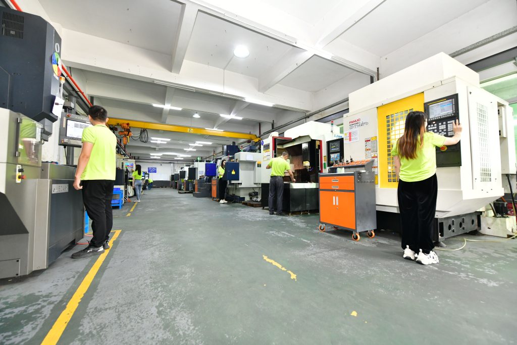 CNC machine in house