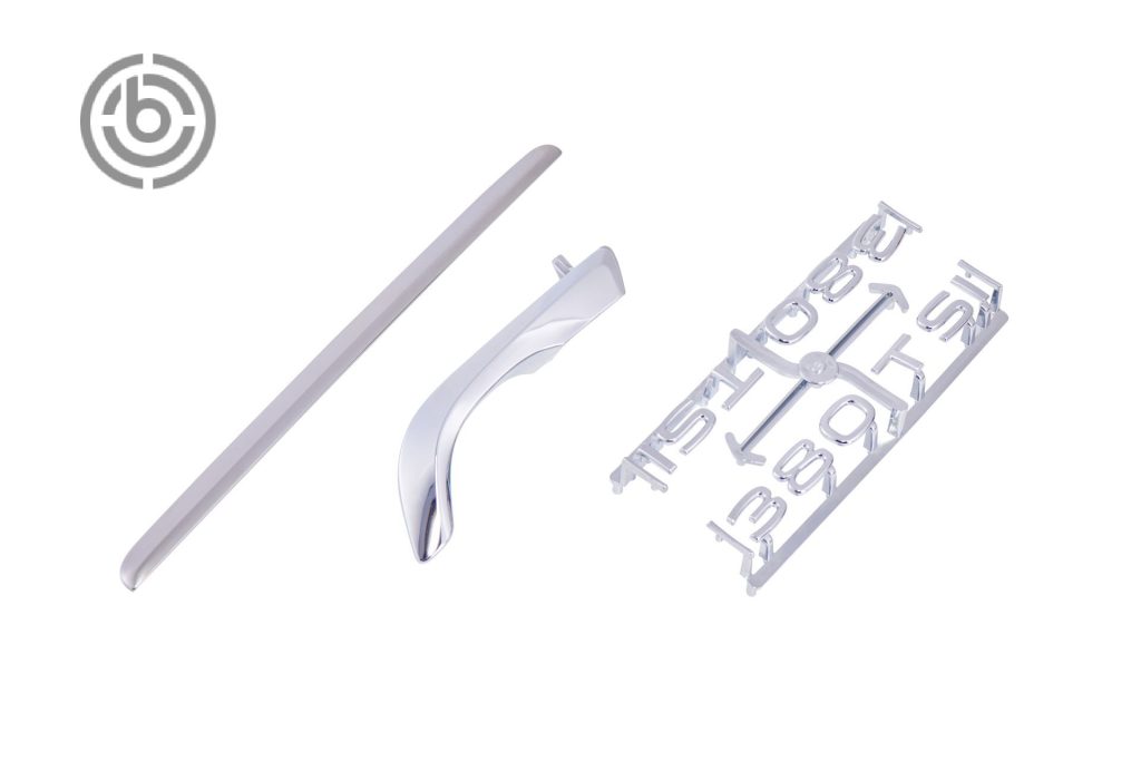 Silver Plating Car Decoration Parts